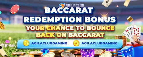 AgilaClub Baccarat Recovery Bonus – Claim Up to ₱1,500
